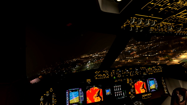 Kai Tak (VHHX) rainstorm night - all airliner landing challenge - SU7 ready - for Microsoft Flight Simulator