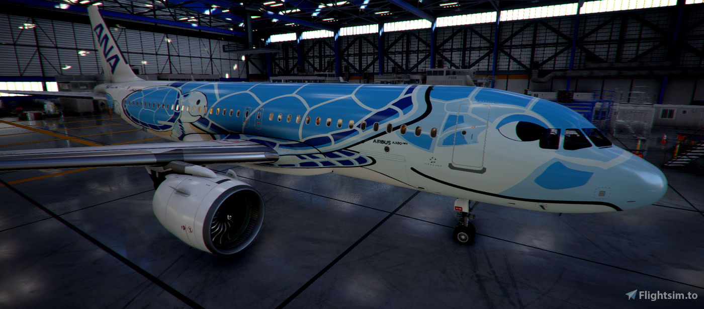 A320neo FLYING HONU -Lani- (All Nippon Airways ANA) [8K] for Microsoft ...