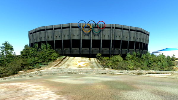 Jamsil Sports Complex in Seoul - for Microsoft Flight Simulator