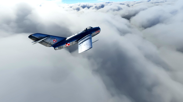 MIG-15 Polish Air Force #1112 - for Microsoft Flight Simulator