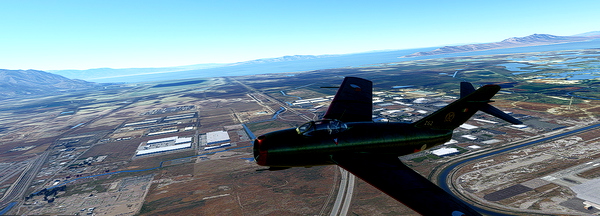 MiG 15 - Irish Air Corps (Green) - for Microsoft Flight Simulator