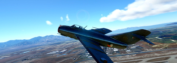 MiG 15 - Irish Air Corps (Grey) - for Microsoft Flight Simulator