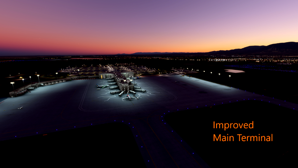KCOS - Colorado Springs Airport - for Microsoft Flight Simulator