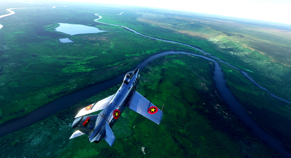 Fiat G-91 Angolan Air Force C11 - for Microsoft Flight Simulator