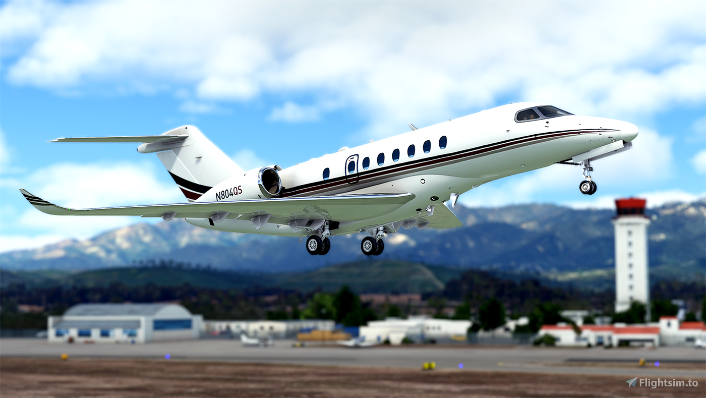Cessna Citation Longitude N804QS » Microsoft Flight Simulator