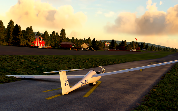 Discus 2b Livery | LN-GPO - for Microsoft Flight Simulator