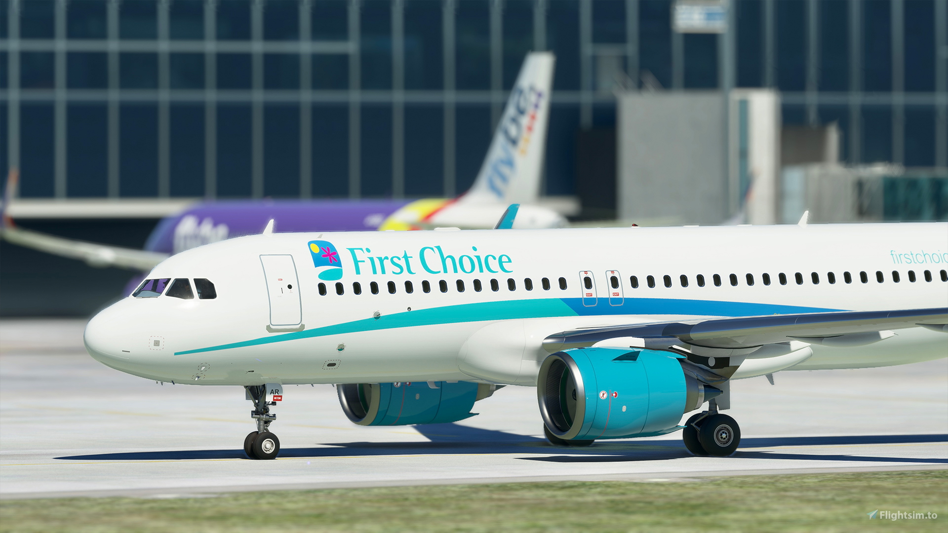 FBW A32NX - Airbus A320neo Flybe (Old Livery) - 8K » Microsoft Flight ...