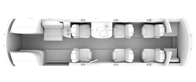 Citation CJ4 CabinLayout for SLC for Microsoft Flight Simulator | MSFS