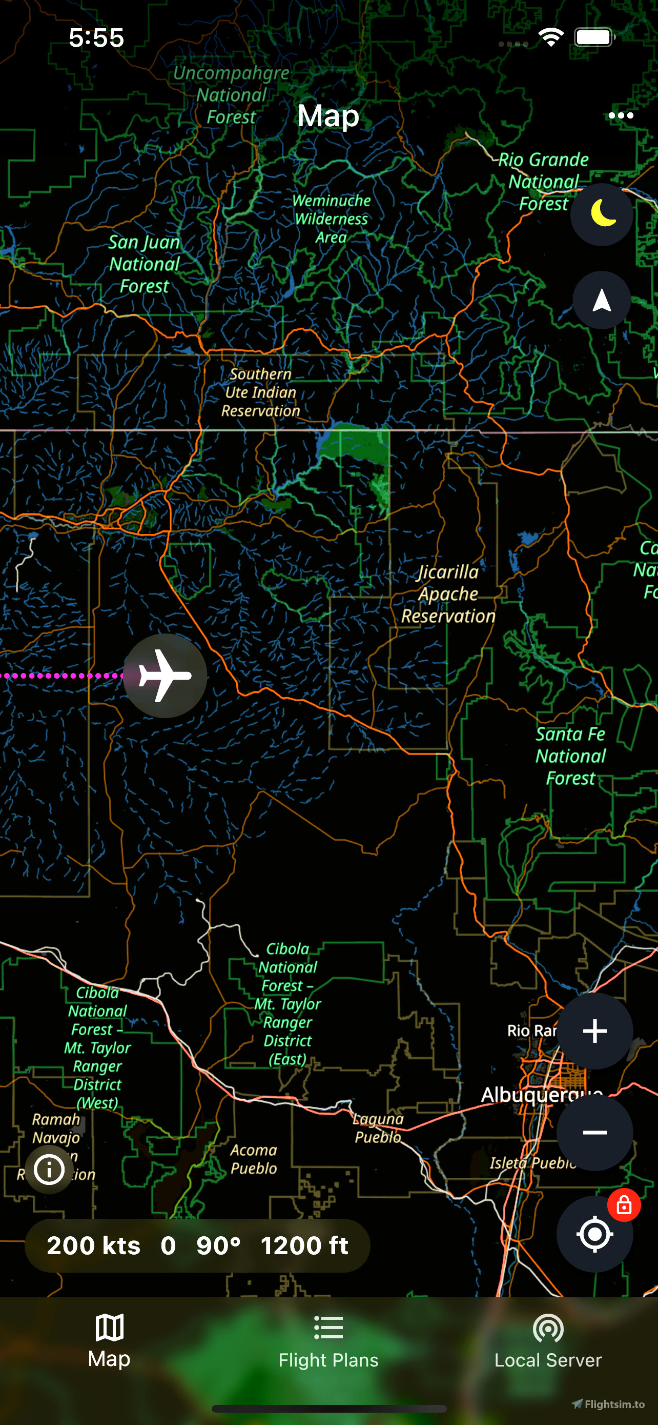 GitHub - Rybeusz100/msfs-google-maps: A web app that allows to monitor your  flight on an interactive map from any device with a web browser.