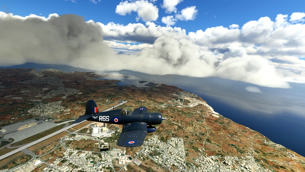 Goodyear FG-1D Corsair Royal Navy KD206 - for Microsoft Flight Simulator