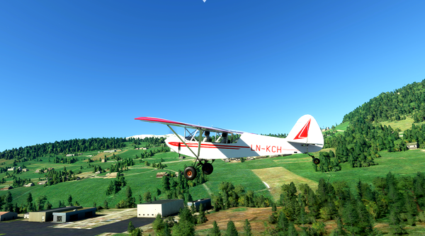 Savage Cub LN-KCH - for Microsoft Flight Simulator