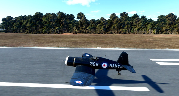 Goodyear FG-1D Corsair Australian Navy 368 - for Microsoft Flight Simulator