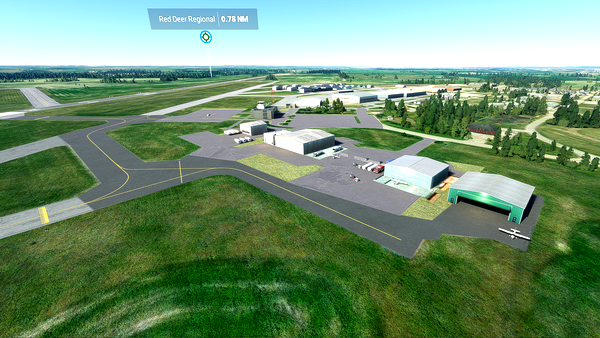 Red Deer Regional CYQF - Let there be light - for Microsoft Flight Simulator