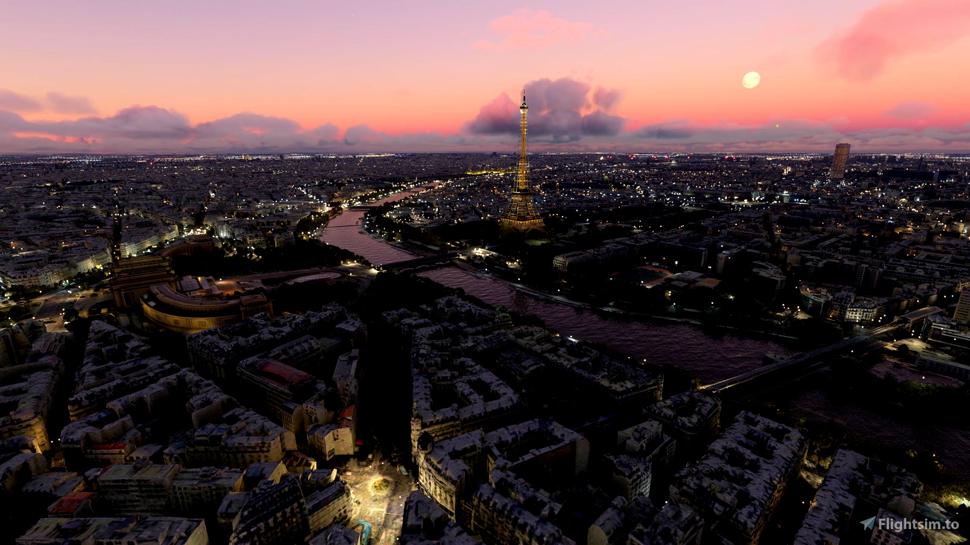 Paris » Microsoft Flight Simulator