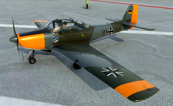 vGAF-Piaggio-91+34 - for Microsoft Flight Simulator
