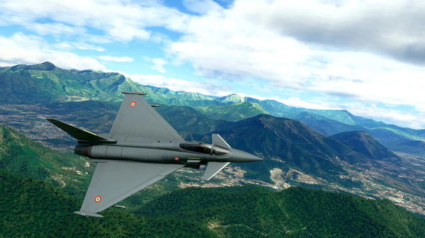 Italiano Airforce 36-11 for EUROFIGHTER (BREDOK3D) - for Microsoft Flight Simulator