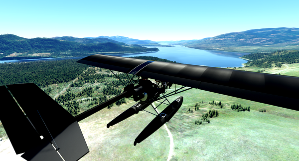 Rufus carbon fiber livery for the VGP PowerSTOL - for Microsoft Flight Simulator