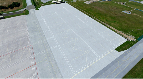 KCVG Cincinnati Layout Upgrade - for Microsoft Flight Simulator