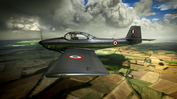 Piaggio / Focke Wulf P.149 / FWP-149D F-AZZI - for Microsoft Flight Simulator