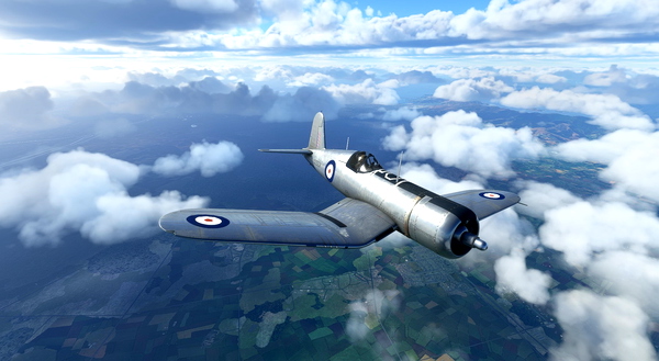 Goodyear FG-1D Corsair RNZAF NZ5531 - for Microsoft Flight Simulator