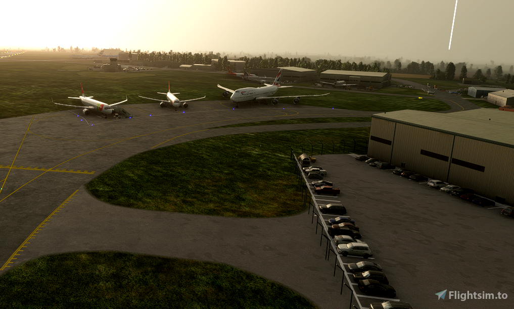 Kemble Cotswold Airport Airplane Scrapyard New and Improved! for