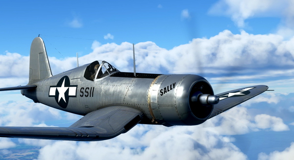 Goodyear FG-1D Corsair SS11 'Sally' - for Microsoft Flight Simulator