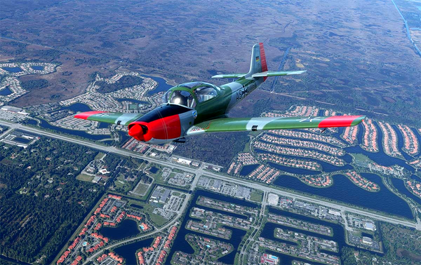 ATSimulations Piaggio P149D N149JZ - for Microsoft Flight Simulator