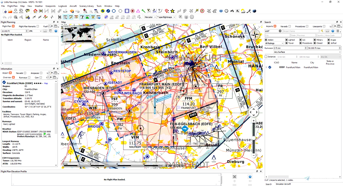 VFRmap Plugin, Google Maps for MSFS2020 — MSFS Addons