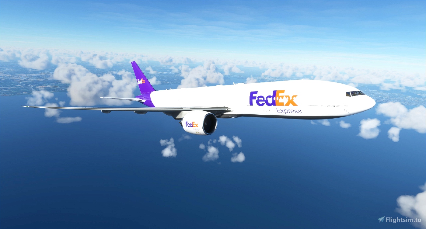 fedex plane 777