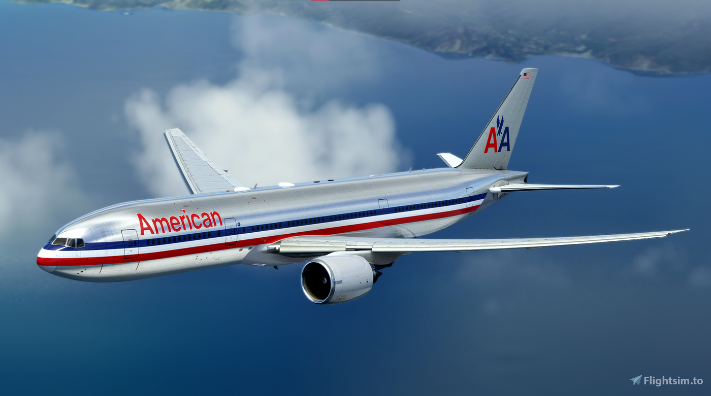 CS 777-200 American Airlines (Old Colors) | 8K for Microsoft Flight ...