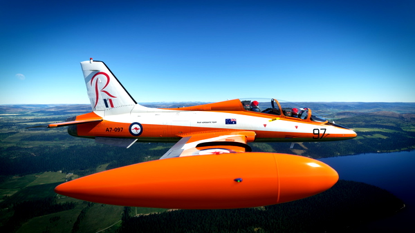 Aermacchi MB-339 Royal Australian Air Force RAAF Roulettes - for Microsoft Flight Simulator