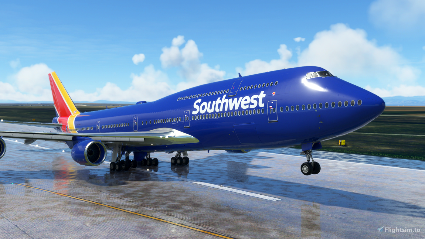 southwest airlines 747
