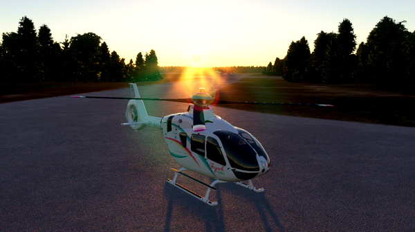SkyPark Travel HPG Airbus H135 - for Microsoft Flight Simulator