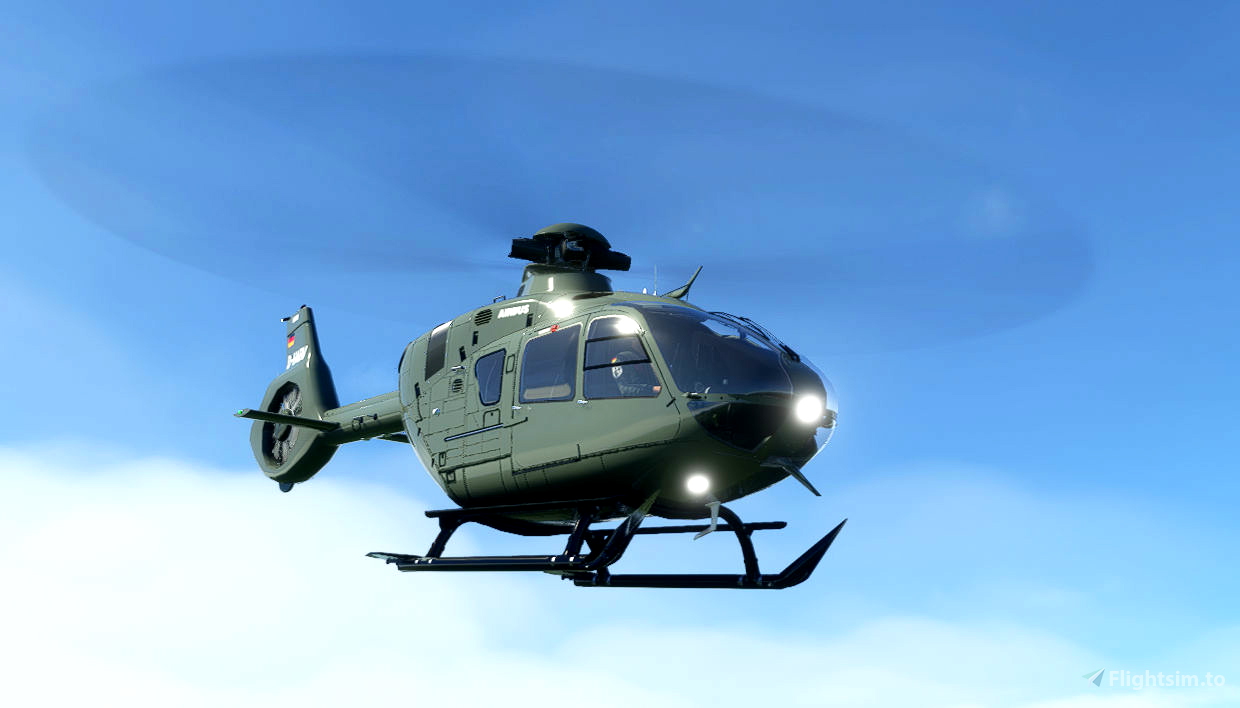 H135 - German Army Pack Version for Microsoft Flight Simulator | MSFS
