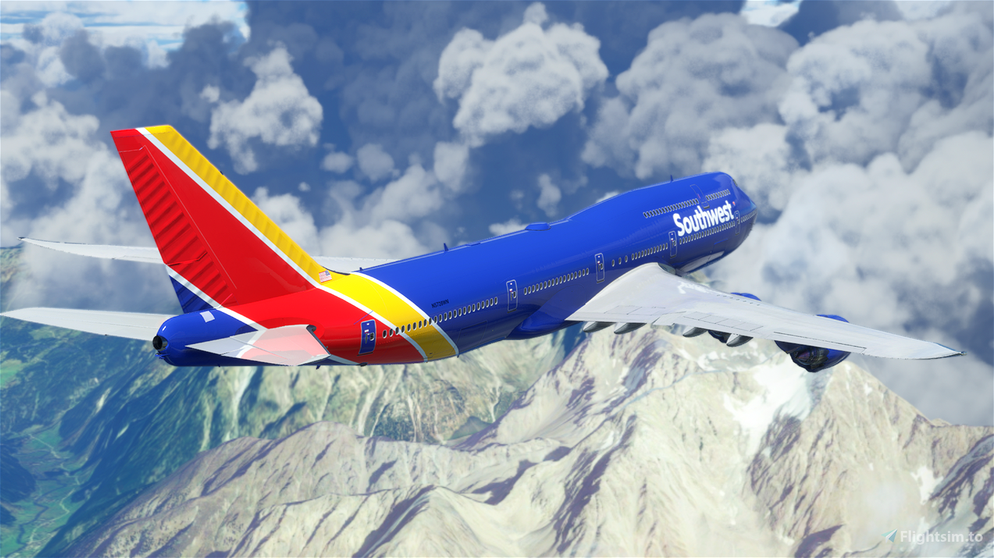 southwest airlines 747