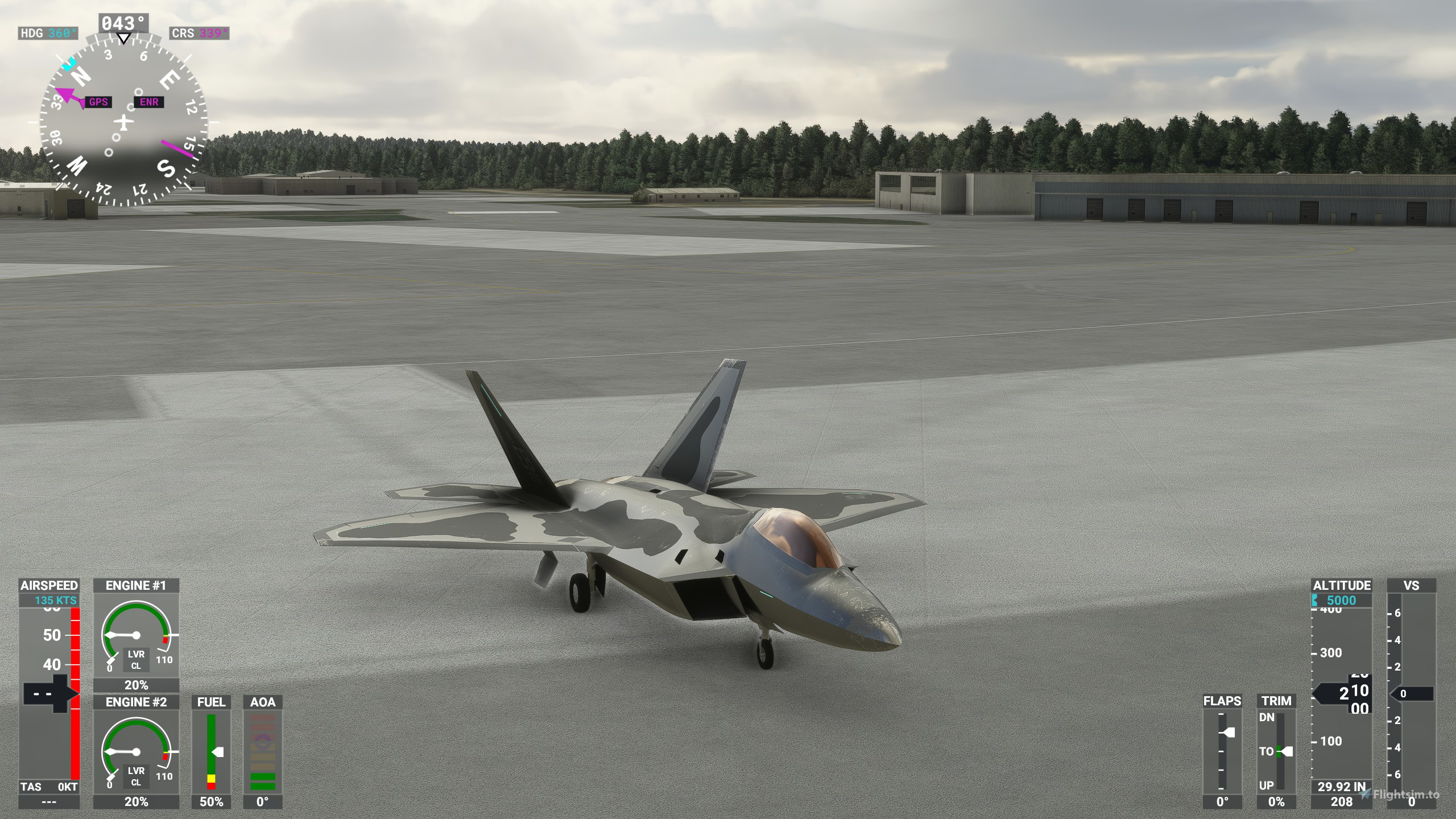 Lockheed Martin F-22A Raptor: Top Mach Studios Freeware Edition