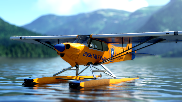 CubCrafters XCub Float (Bush League Legends) - Bushtalk Radio Livery - for Microsoft Flight Simulator