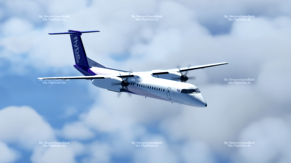 Flybe New/2018 | Dash8 Q400 - for Microsoft Flight Simulator