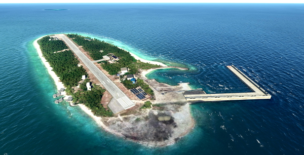 RCSP Taiping I. Airbase, Taiwan - for Microsoft Flight Simulator