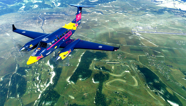 Red Bull F1 King Air 350i - for Microsoft Flight Simulator
