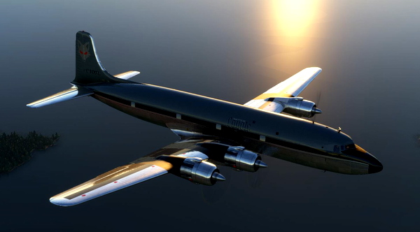 PMDG Douglas DC-6A Transportes Coyote - for Microsoft Flight Simulator