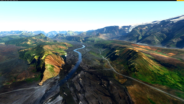 Iskort.is - Iceland 20m DEM - for Microsoft Flight Simulator
