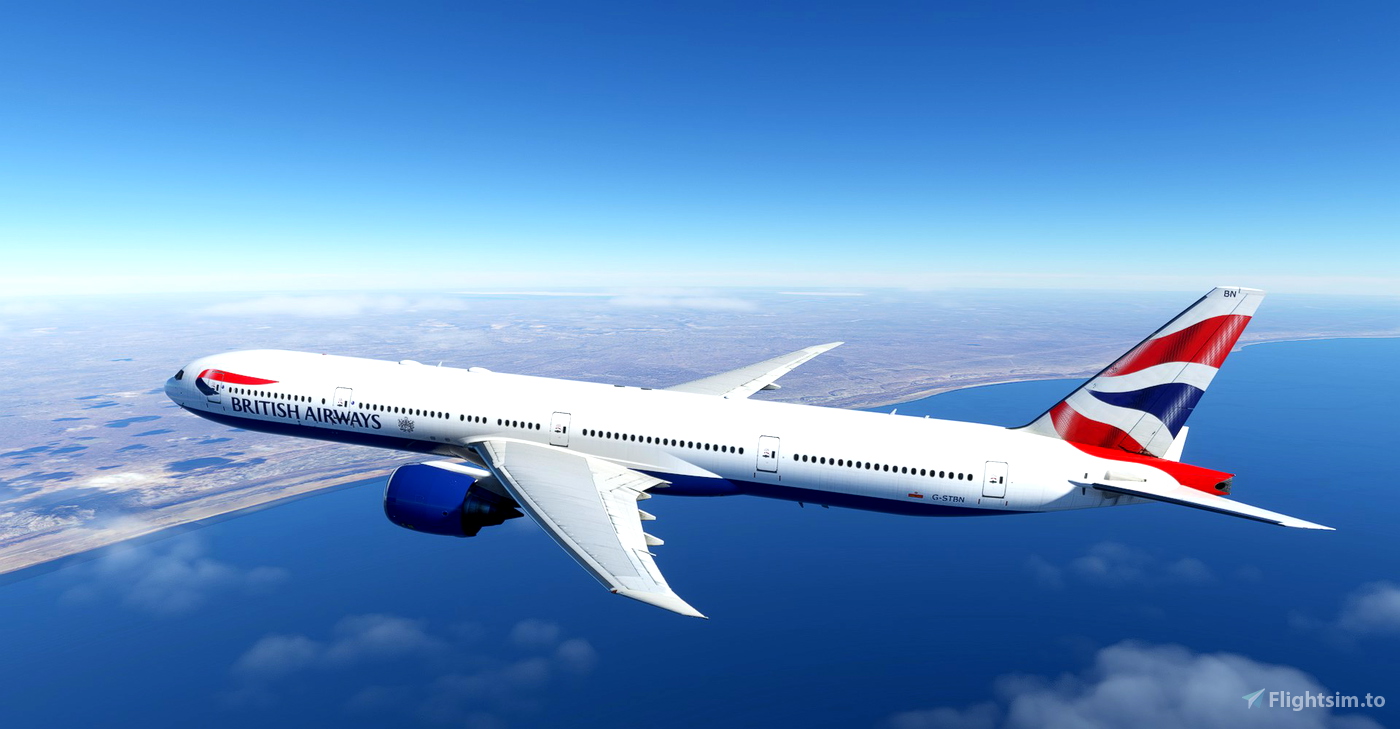 Threads - Air France Olympic Games 2024 / Jeux Olympiques 2024 CaptainSim  777-300ER for Microsoft Flight Simulator