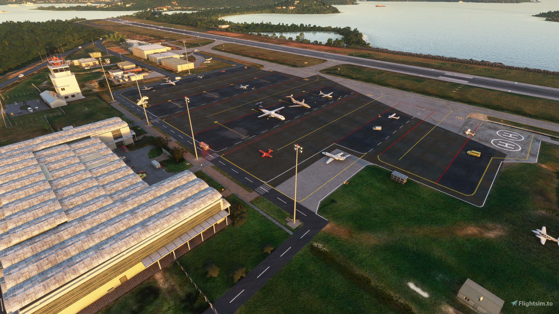 Terrance B. Lettsome International Airport (TUPJ) Updated Scenery ...