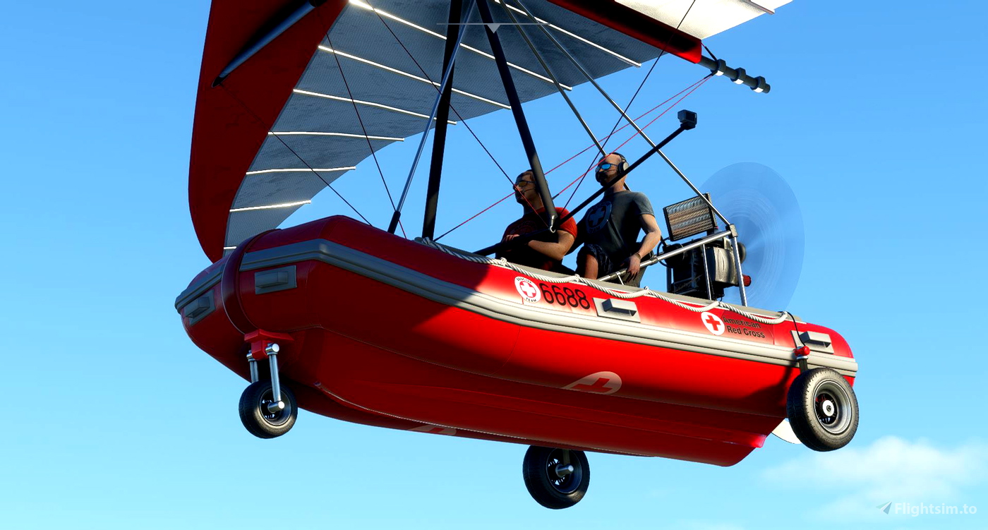 Bluemesh Ultralight Flying Boat Rescue for Microsoft Flight Simulator