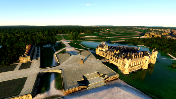 Château et Domaine de Chantilly - for Microsoft Flight Simulator