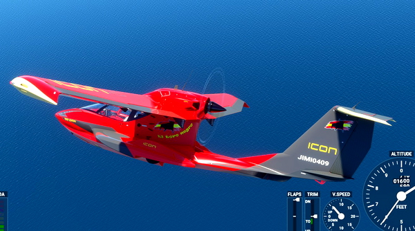 Icon A5 Toro Edition - for Microsoft Flight Simulator
