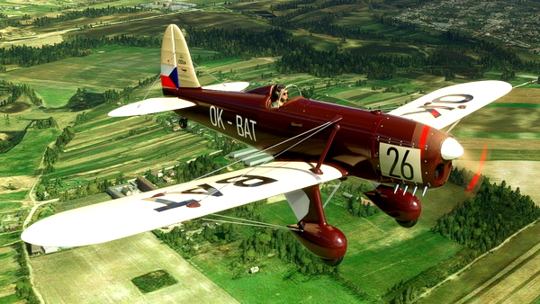 A1R Ryan Fictional Czechoslovak Sport Livery - for Microsoft Flight Simulator