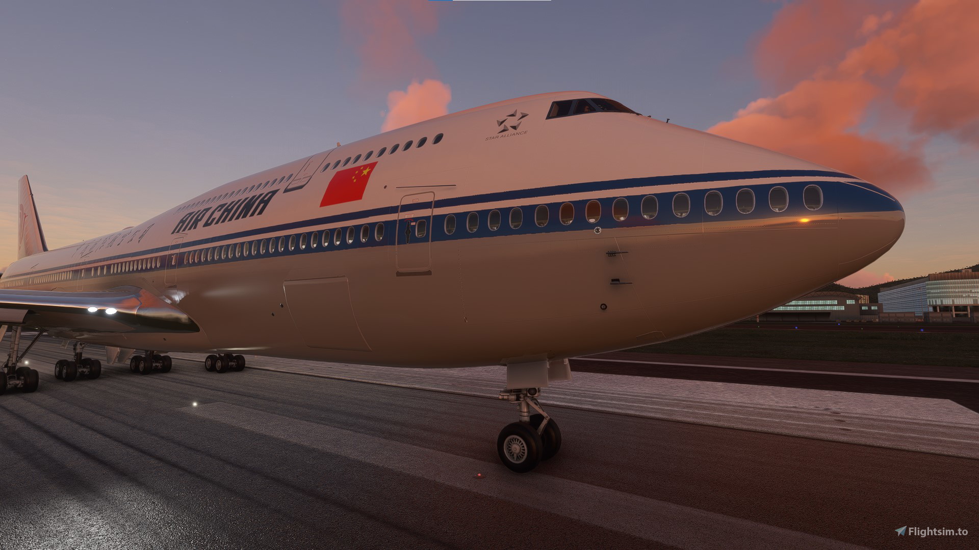 [NO MIRROR] B748 AIR CHINA VIP B-2479 For Microsoft Flight Simulator | MSFS