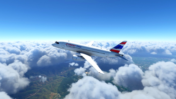 Orient Thai Airlines Sukhoi Superjet 100 - for Microsoft Flight Simulator